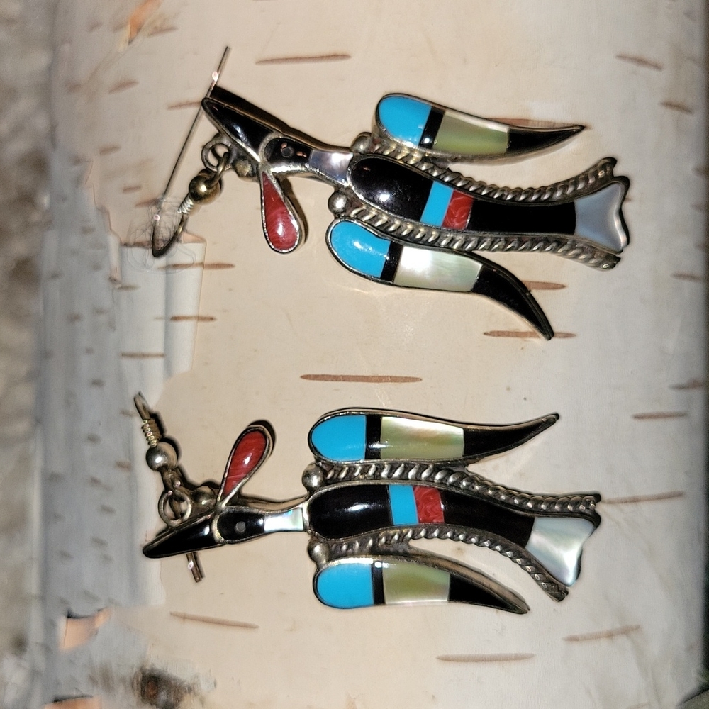 Vintage Zuni Earrings